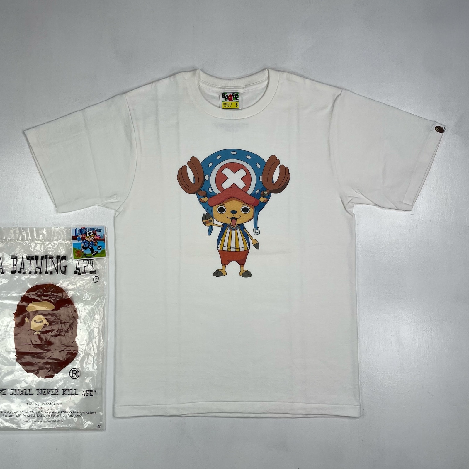 Bape X One Piece Chopper Exclusive Collab Tee